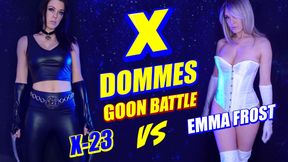 X-Dommes: Goon Battle (Emma Frost Vs X23 Mind Fuck)