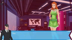 Redhead Babe Paprika Trains Jedi Sam in Anime Adventure Fun