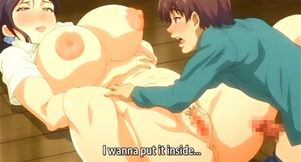 Stepboy screws oversized boobs MAMA - Hentai Anime