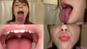June Lovejoy - Erotic Long Tongue and Mouth Showing