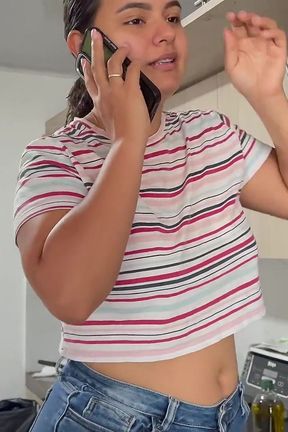 My Stepson Notices the Hot Call and Joins in