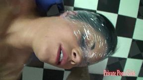 studentin von 2 typen in bondage pervers benutzt