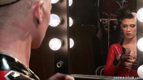 ”Cabaret Transgender dancer anal fucks man”