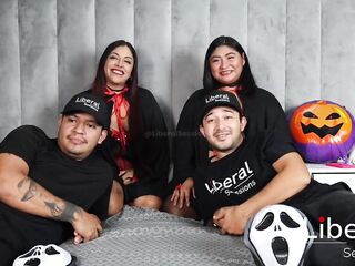 A foreplay previous to sharing their wives.