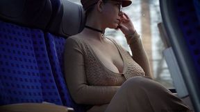 Submissive Busty Girl - Public Exposed