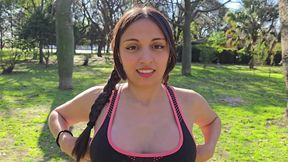 Sassy Alumna Got A Huge Creampie After Workout