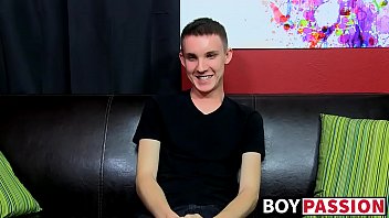 Young Miccah Cowell fucks dildo in masturbation solo