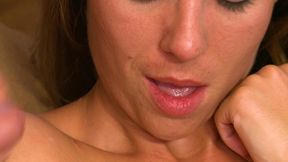 zvidz - ella milano likes being on top so she can watch her pussy get fucked - 4k ultra hd
