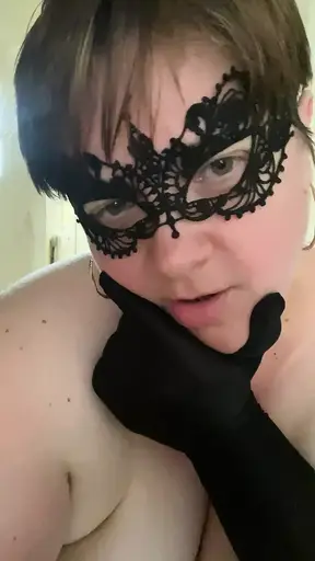 SBBW having fun with my big black dildo