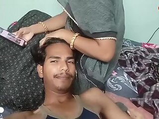 Indian Desi New Merried beautiful Couple injoy Bed Room By -Snapchat143