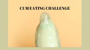 CUM EATING CHALLENGE, CEI - Stepmom Helps You eat Cum Comfortably like A Pro, ABDL Mind Fuck