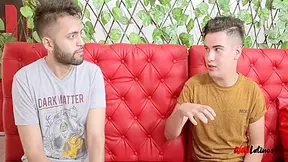 Gabriels First Time Casting With Camilo Enjoying Some Good Head Mammoth Penis