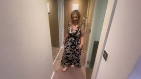 British Curvy Milf Anne Marie wife meets Hot BBC for oil Massage in private room in the morning