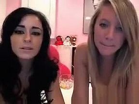 Cute Lesbian Lovers Fooling Around 02