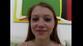 Eighteen-years old brunette from Wisconsin Allison Lane is so nasty so she decided to turn mind to career in adult movies