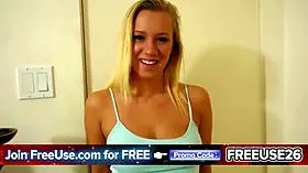 Virgin step stepsister takes a sperm in her pussy