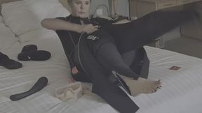 2 layers of scuba wetsuit neoprene in shower