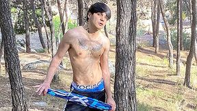 An Outdoor Jack Off With Flecos - Flecos Cayden