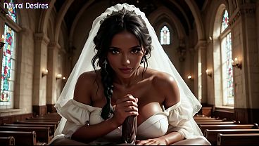 Ebony Bride Fucked In Church ~ AI-Generated