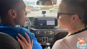 Quinn Marie Seduces Taxi Driver Cory Strokes