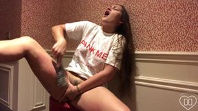 Dani Daniels . c o m - Intense Hard Spanking and Wild Orgasm