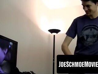 Daddy Joe swallows inked jockâs dick until throat bulges