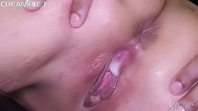 Jesus Christ! 18 pussy creampies between you girls!