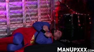 Brad Connors keeps Baxter James on the edge with expert handjob plays