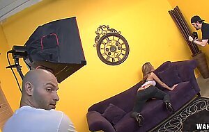 Wankz- horny slut shows off her whale tail