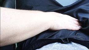In the Car in the Parking Lot, a Neighbor Jerks off My Dick