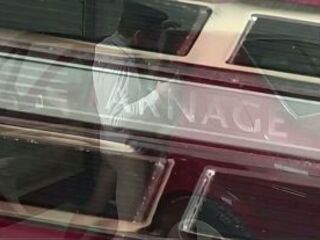 A sophisticated underware-clad woman and her chauffeur are close companions engaged in anal activities in the trunk.