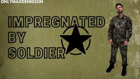 Impregnating fantasy - impregnated by soldier