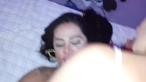 onlymayatx - my first threesome with the beautiful trans samilly. maya and luca pov adventure.