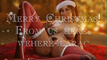 A Happy Holidays Message from wehere4larac // Lara&#039_s Cunt Gets Sleighed // 4K-60FPS // 2022