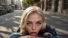 i fucked a hot, exhibitionist mom right out on the street in broad daylight [ai]