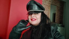 Listen to you leather Mistress Dinah,