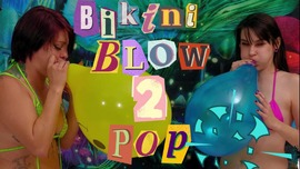 Ziva Fey - Ziva And Jurnee Blow To Pop Balloon Challenge