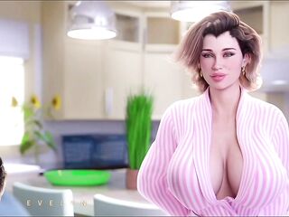 Excited Stepmom Playing with Her Twat - CG Comics Animated Porn - APOCALUST