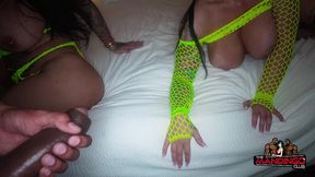 taiwanese and polish sluts fuck 11  bbc they met while at edc club