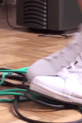 Crushing cables is always fun