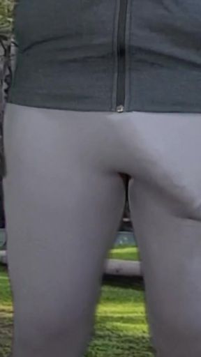 Memorable moment from "Monster cock shemale teasing in public park"