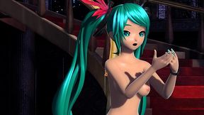 Hatsune Miku Cendrillon Nude Mod Big boobs