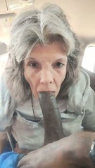 Granny mouthfull cum
