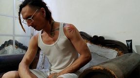 con ropa se consuela y eyacula con cautela: raba erre pro