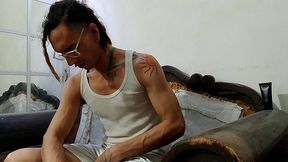 con ropa se consuela y eyacula con cautela: raba erre pro