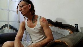 con ropa se consuela y eyacula con cautela: raba erre pro