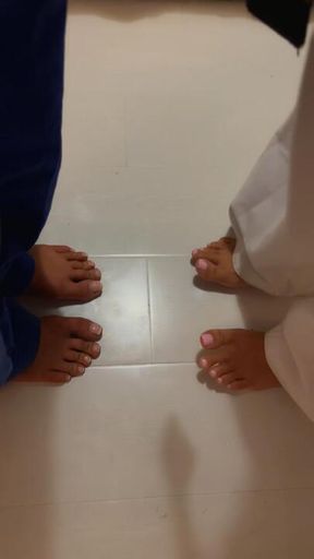 2 black belt feet 👣