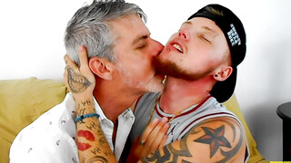 Hot Gay Kissing With JC  Richard - JC Dickerson  Richard Lennox