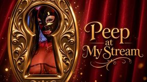 Were you peeping through the keyhole? Confess, dirty boy!