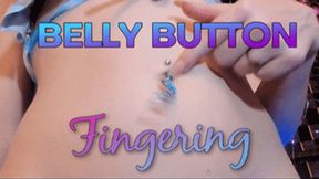 Long Dangle Ring Belly Button Fingering (HD) WMV
